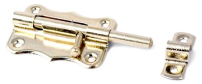 Zasuwka model 385 blokada kolor mosiądz 40 mm