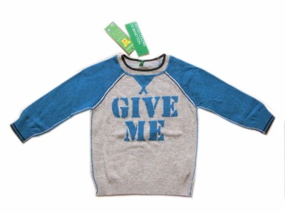 BENETTON sweterek dziecięcy na 82 cm LA14