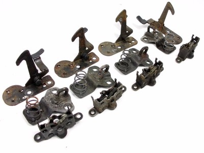 Ssangyong rexton замок капот kompletny фото №1