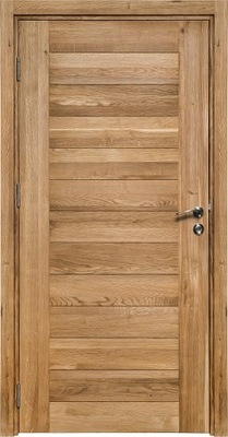 D11 - Drzwi wewnętrzne drewniane, dębowe