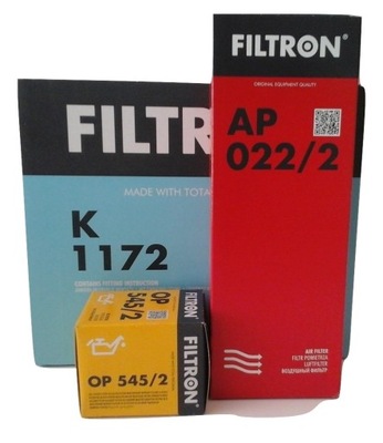 FIAT GRANDE PUNTO, EVO, 1.2, 1.4 ESSENCE COMPLET 3X FILTRON - milautoparts-fr.ukrlive.com