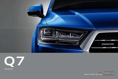 Audi Q7 prospekt 2015 Słowacja