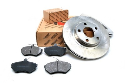 COMPLET DISQUES DE FREIN 280MM + SABOTS DE FREIN AVANT VW PASSAT B5 '96-2005R. - milautoparts-fr.ukrlive.com