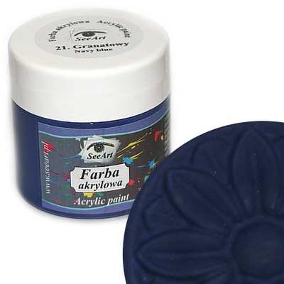 Farba akrylowa SeeArt 120 ml. 21 granat