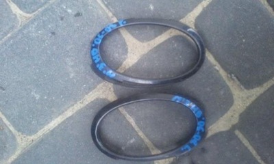 Mazda 3 hb 2006-2008 рамка противотуманной фары левая фото №1