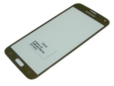 SZYBKA PRZEDNIA LCD do Samsung G903 S5 NEO ZŁOTA