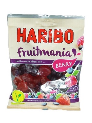 ŻELKI HARIBO Fruitmania Berry z NIEMIEC
