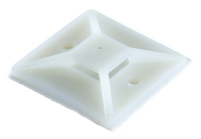 Uchwyt samoprzylepny na opaski 25x25mm