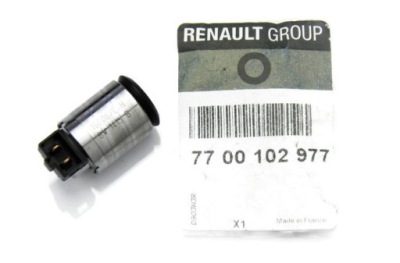 Renault оригінальний номер 7700102977 електроклапан коробки передач renault dp0/al4 оригінальний номер фото №1