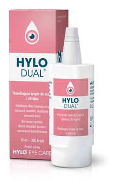Hylo-Dual 10ml Krople do Oczu nawilżające
