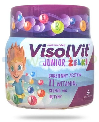 VISOLVIT JUNIOR ŻELKI 50 szt. witaminy dla dzieci