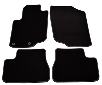 PEUGEOT 207 2006-2012R. MATS VELOUR PREMIUM - milautoparts-fr.ukrlive.com