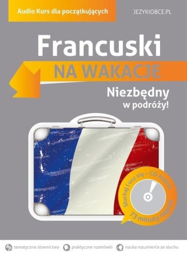 Francuski. Na wakacje + CD praca zbiorowa miękka Edgard