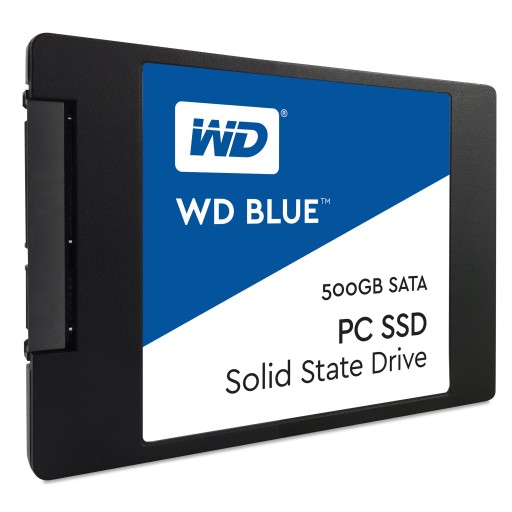 Твердотельный накопитель WD BLUE, 500 ГБ, SATA3 2,5, 560 МБ/с, 3D NAND