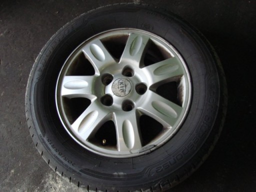 KIA CARENS III ДИСКИ АЛЮМИНИЕВЫЕ ДИСКИ R15 ШИНЫ