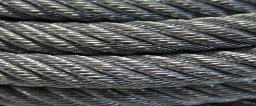 lina stalowa z hakiem HS - 7mm x 20m 3,55t 6x19