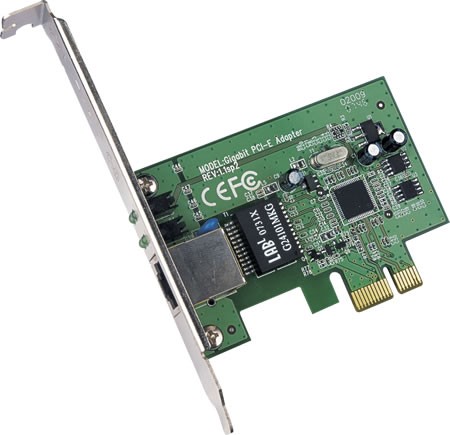 Сетевая карта PCIe Gigabit LAN Tp-Link @ Щецин