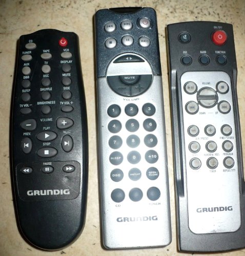 Пульт дистанционного управления GRUNDIG для DVD-телевизора Hi-Fi системы WA-WA