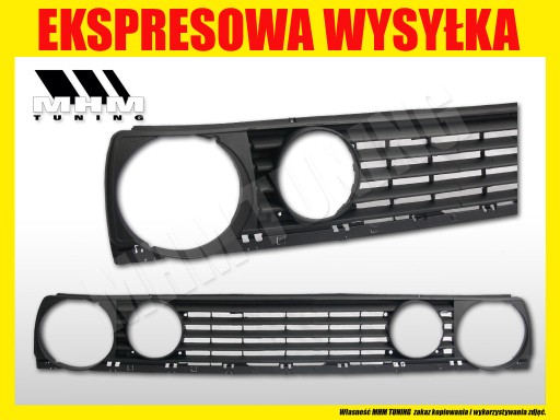 РИСУНОК ГРИЛЬ ГРИЛЬ БЕЗ ЛОГОТИПА ТЮНИНГ VW GOLF 2 II