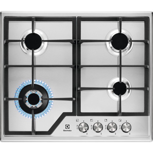 Газовая варочная панель Electrolux CGS6436BX, горелка WOK