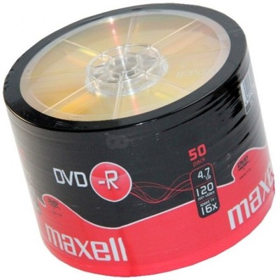 MAXELL DVD-R 4,7GB 16X SP*100 275733.30.TW