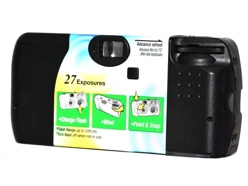 Одноразовый фотоаппарат Fuji Quicksnap flash 27 праздников