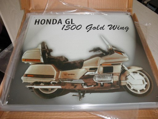 HONDA GOLD WING GL 1500 ПЛАСТИНКА ПОДАРОЧНАЯ