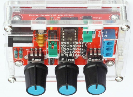 XR2206 Функциональный генератор DIY BTE-148 от 1 Гц до 1 МГц