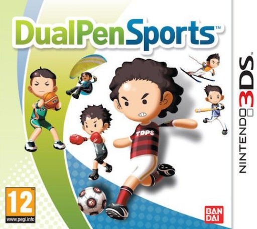 DUALPEN SPORTS NINTENDO 3DS ДВОЙНОЙ КАРТРИДЖ РУЧКИ ЖЕ