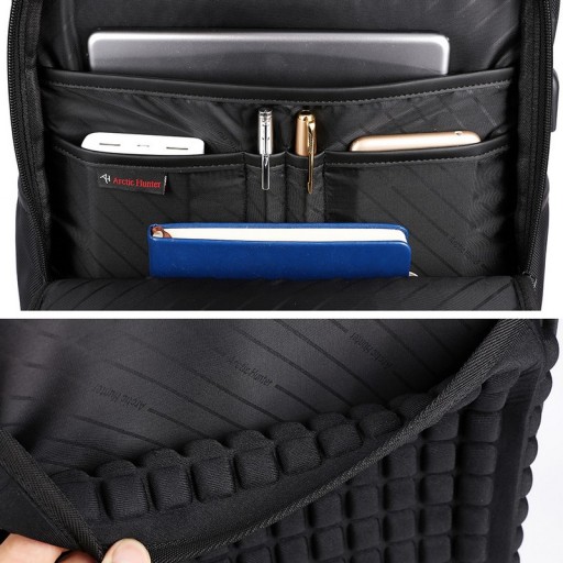 Рюкзак WROCŁAW Arctic Hunter для ноутбука 17,3 USB