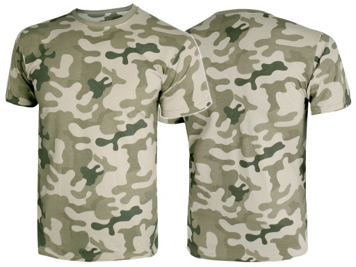 ФУТБОЛКА МУЖСКАЯ ПОД УНИФОРМУ, ХЛОПОК TEXAR CAMOUFLAGE PL DESERT 3XL