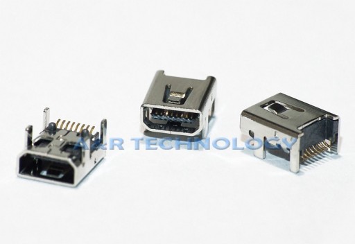 РАЗЪЕМ MINI USB 90 DIP 8P 8PIN ZTE LENOVO HUAWEI
