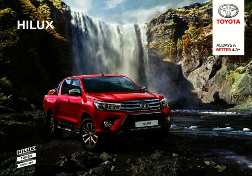 Брошюра Toyota Hilux модель 2019 Австрия