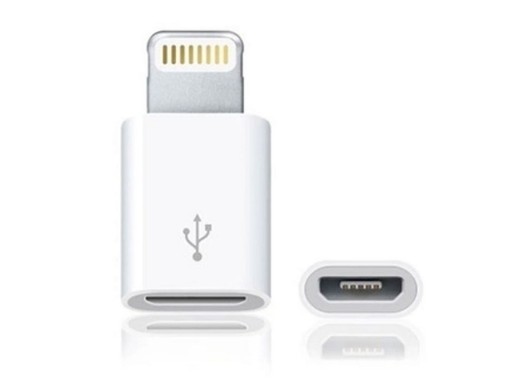 АДАПТЕР МИКРО USB LIGHTNING IPHONE 5 6 6s IPAD AIR