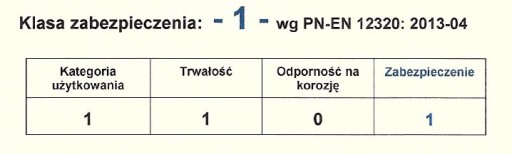 Замок навесной GERDA с усиленным хвостовиком KSWT 70