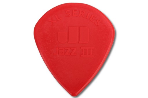 JIM DUNLOP kostka gitarowa Jazz III XL Red Nylon