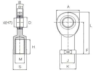 SI 10 T/K НЕПРЕРЫВНАЯ ГОЛОВКА, правая резьба PGIKR 10