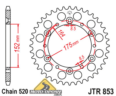 Yamaha YZ 125 1993-96 Комплект привода X-Ring!!!