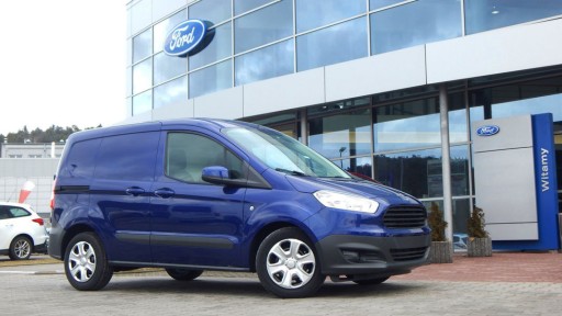 Ford Transit Courier 2 Накладка на задний бампер