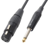 Кабель XLR (розетка) Jack 6,3 мм, моно, 6 м PD Connex