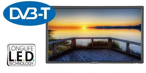 Телевизионный светодиод 19Cal Stem без пилотного задержания Пенитент 12V Kamper DVBT HDMI
