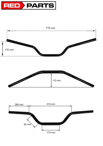 Руль Honda Varadero 125 1000 CB 400 500 650