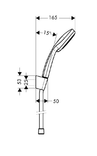 Zestaw wannowy Hansgrohe LOGIS 3w1