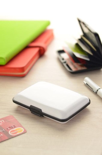 Etui na karty kredytowe wizytownik blokada RFID