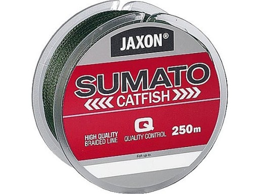 Плетеная леска Sumato CatFish JAXON 0,36/250 м для ловли сома