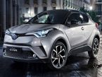 Toyota C-HR Стальные защитные накладки на пороги