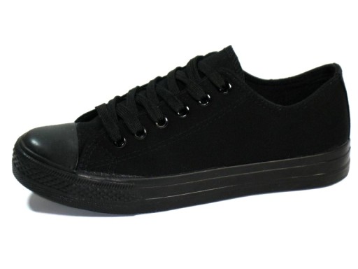 Tenisówki Trampki TL151 All Black r.36