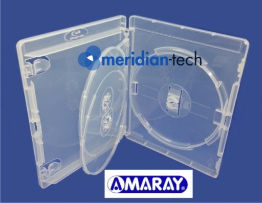 AMARAY CLEAR коробки 3 x BLU-RAY 10шт 14мм PS3