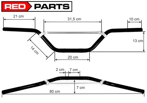 РУЛЬ QUAD YAMAHA RAPTOR 660 700 YFZ 450