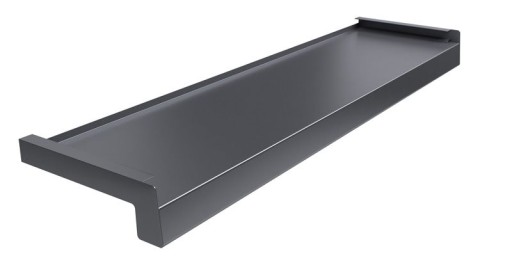 PARAPET ZEW. STAL ANTRACYT 7024 10cm + Gratis